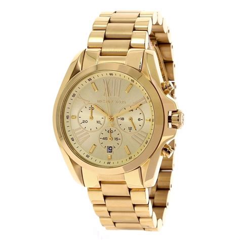 relogio michael kors feminino dourado|Relógio Feminino .